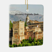 Alhambra, Granada, Andalusië, Spanje Keramisch Ornament (Rechts)