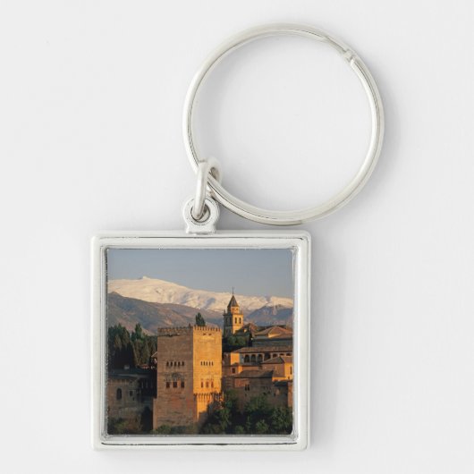 Alhambra; Granada; Andalusië, Spanje, Sierra Sleutelhanger (Voorkant)