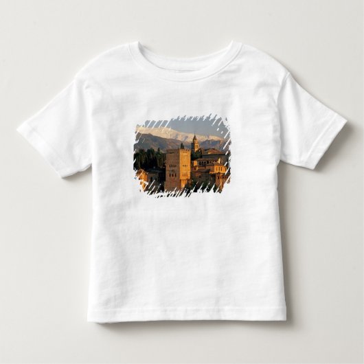 Alhambra; Granada; Andaslusie, Spanje, Sierra Kinder Shirts (Voorkant)