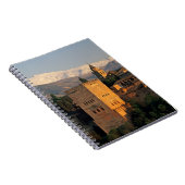 Alhambra; Granada; Andaslusie, Spanje, Sierra Notitieboek (Rechterzijde)
