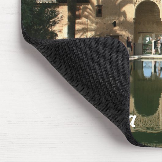 Alhambra Granada Spain Mousepad Muismat (Hoek)