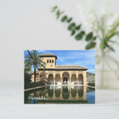 Alhambra Granada Spain Postcard Briefkaart (Staand voorkant)