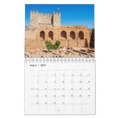 Alhambra, Granada, Spanje 12 maanden kalender (Mar 2027)