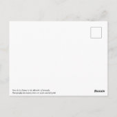 Alhambra, Granada Spanje Briefkaart (Achterkant)