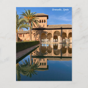 Alhambra, Granada Spanje Briefkaart