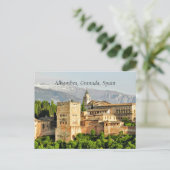 Alhambra, Granada, Spanje Briefkaart (Staand voorkant)