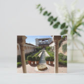 Alhambra, Granada Spanje Briefkaart (Staand voorkant)
