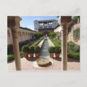Alhambra, Granada Spanje Briefkaart (Voorkant)