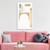 Alhambra Granada Spanje. Details Canvas Afdruk (Insitu (Woonkamer))