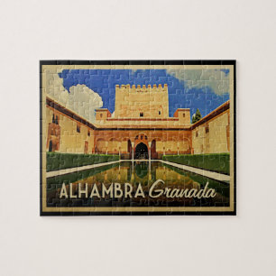 Alhambra Granada Spanje Legpuzzel