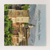 Alhambra, Granada, Spanje Legpuzzel (Horizontaal)