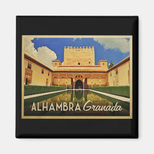 Alhambra Granada Spanje Magneet
