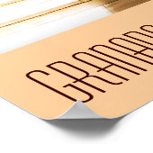 Alhambra, Granada, Spanje Poster (Hoek)