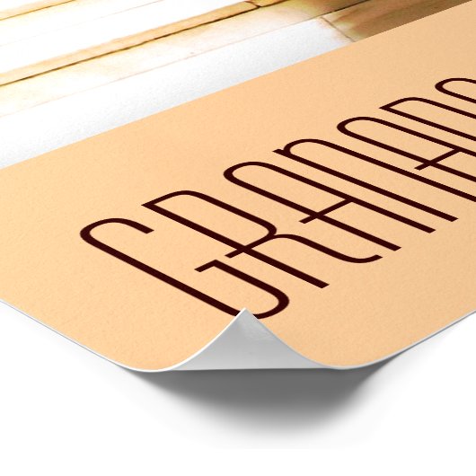 Alhambra, Granada, Spanje Poster (Hoek)