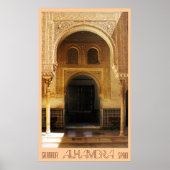 Alhambra, Granada, Spanje Poster (Voorkant)