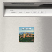 Alhambra Granada Spanje Reizen Magneet (Insitu (Vaatwasser))