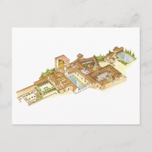 Alhambra Granada Spanje. Royal palaces Briefkaart (Voorkant)