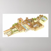 Alhambra Granada Spanje. Royal palaces Poster (Voorkant)