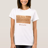 Alhambra Granada Spanje T-shirt (Voorkant)