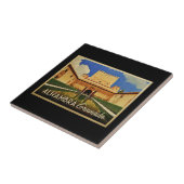 Alhambra Granada Spanje Tegeltje (Zijkant)