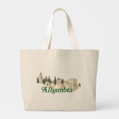 Alhambra Grote Tote Bag (Achterkant)
