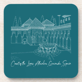 Alhambra Hof van de Leeuwen 2 Bier Onderzetter