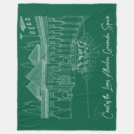 Alhambra Hof van de Leeuwen 2 Fleece Deken