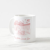 Alhambra Hof van de Leeuwen 2 Koffiemok (Voorkant links)