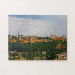 Alhambra in Granada, Spanje Legpuzzel