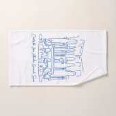 Alhambra Leeuwenhof 1 Bad Handdoek (Handdoek)