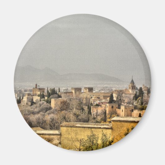 Alhambra Palace, Granada, Spanje Magneet (Voorkant)