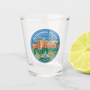 Alhambra-paleis Spanje Shot Glas