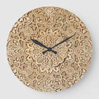 Alhambra patroon wandklok