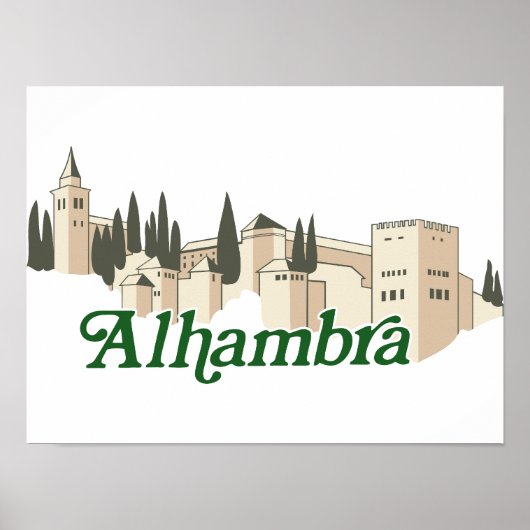 Alhambra Poster (Voorkant)
