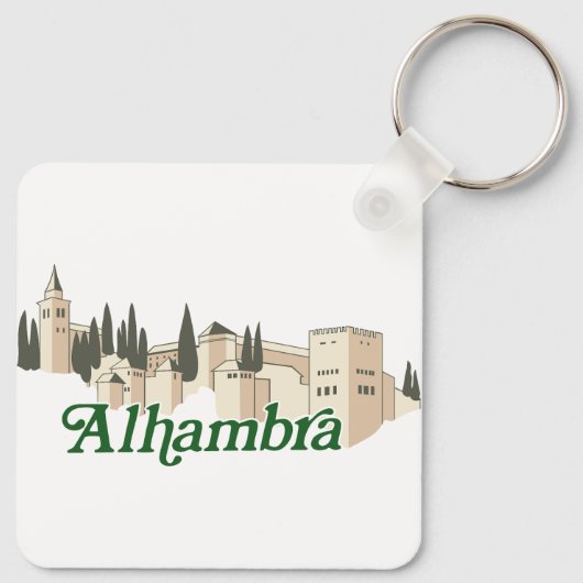 Alhambra Sleutelhanger (Achterkant)