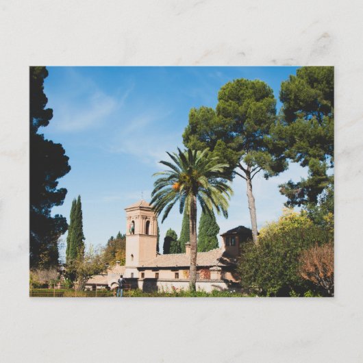 Alhambra Spanje Briefkaart (Voorkant)