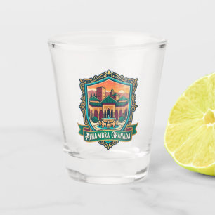 Alhambra Spanje Shot Glas
