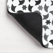 Alhambra Star Mosaic Transparent Background Muismat (Hoek)