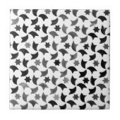 Alhambra Stars Mosaic Transparent Background Tegeltje (Voorkant)