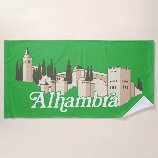 Alhambra Strandlaken (Voorkant)
