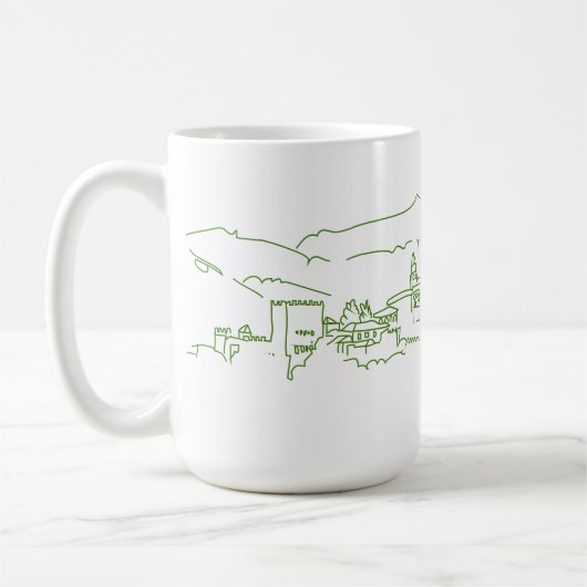 Alhambra Sunset Koffiemok (Links)