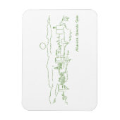 Alhambra Sunset Magneet (Verticaal)