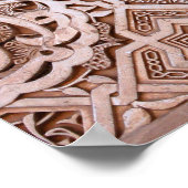 Alhambra Tegel Poster (Hoek)