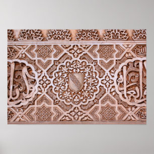 Alhambra Tegel Poster