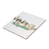 Alhambra Tegeltje (Zijkant)