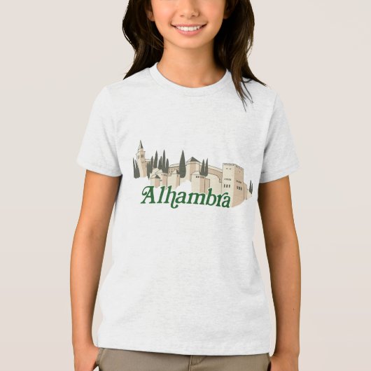 Alhambra Tri-Blend Shirt (Voorkant)