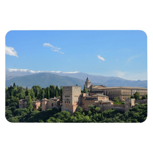 Alhambra Uitzicht Flexi Magnet Magneet (Horizontaal)