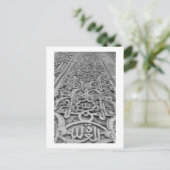 Alhambra Wall Detail Briefkaart (Staand voorkant)