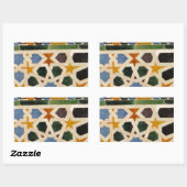 Alhambra Wall Tegel #3 Rechthoekige Sticker (Vel)