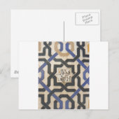 Alhambra Wall Tile #10.jpg Briefkaart (Voorkant / Achterkant)